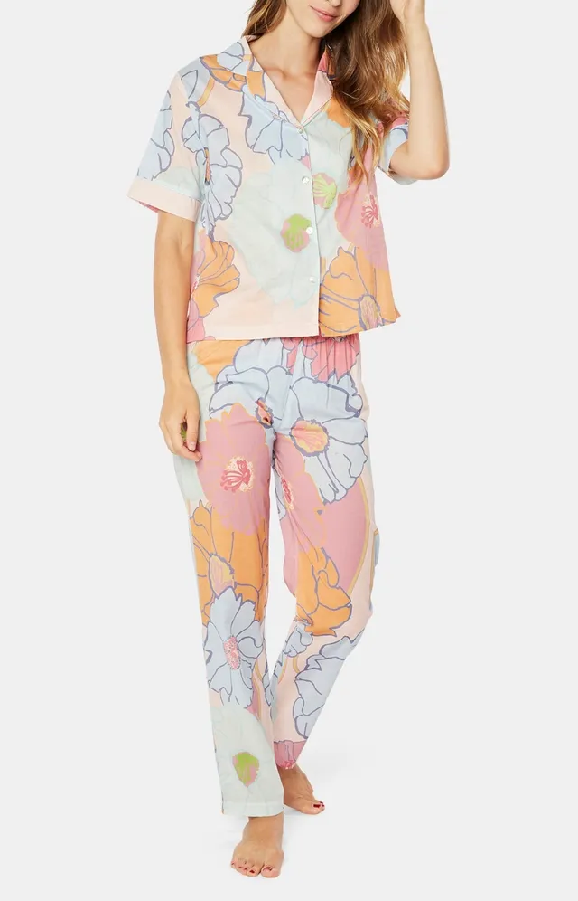 arthur-monette-pyjama-boutonn-femme-coton-multicolore image 1