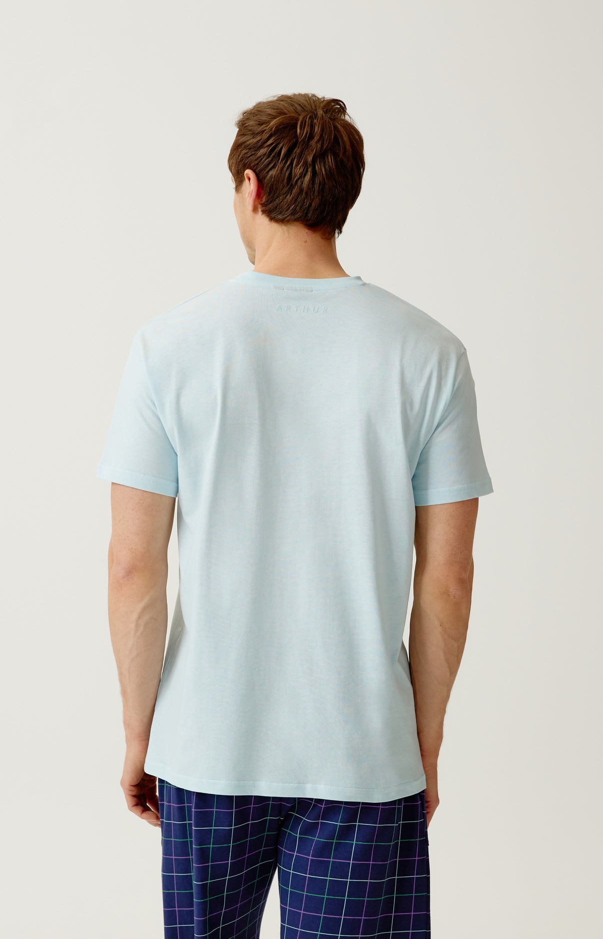 arthur-bob-tee-shirt-jersey-coton-bio-ciel-homme image 6