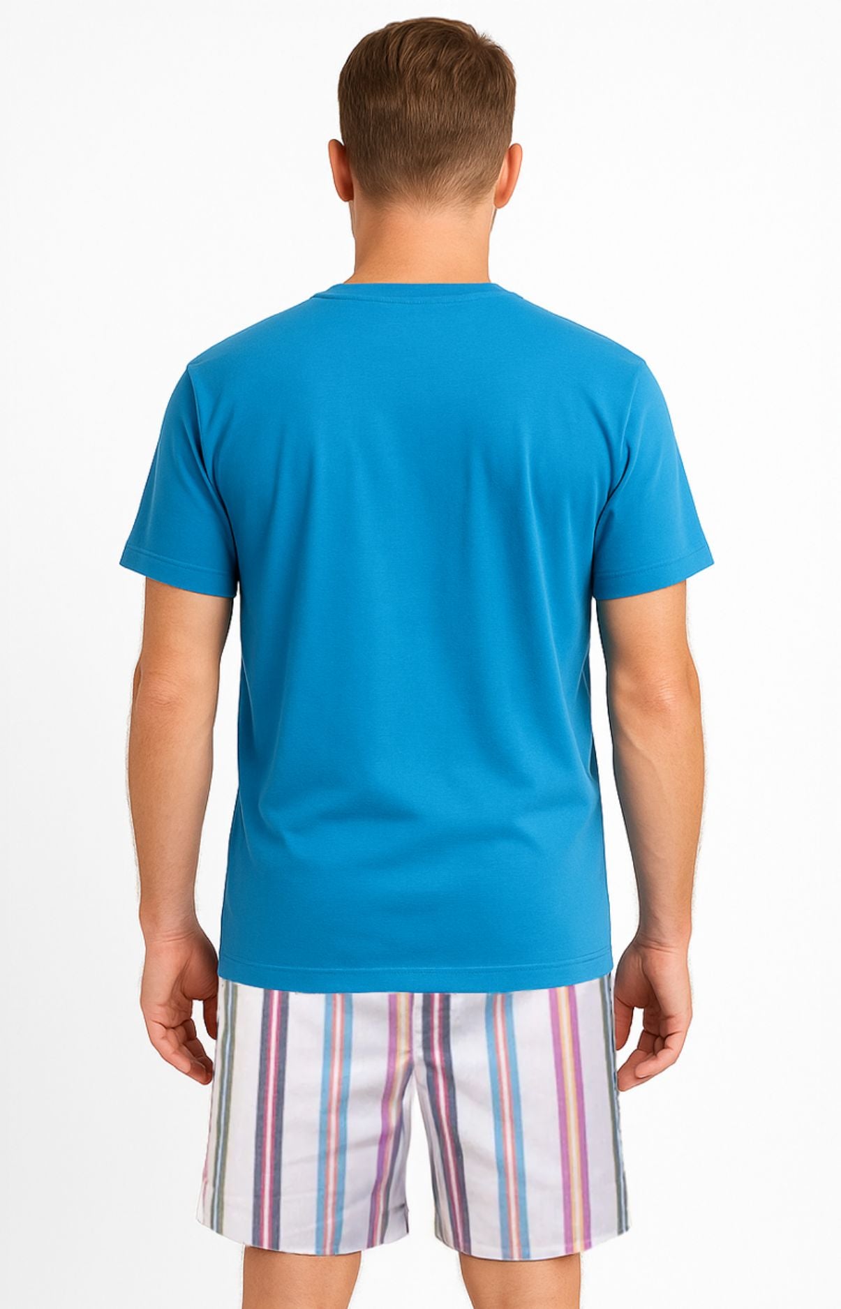 arthur-bob-ray-blanc-pyjashort-coton-multicolore image 4