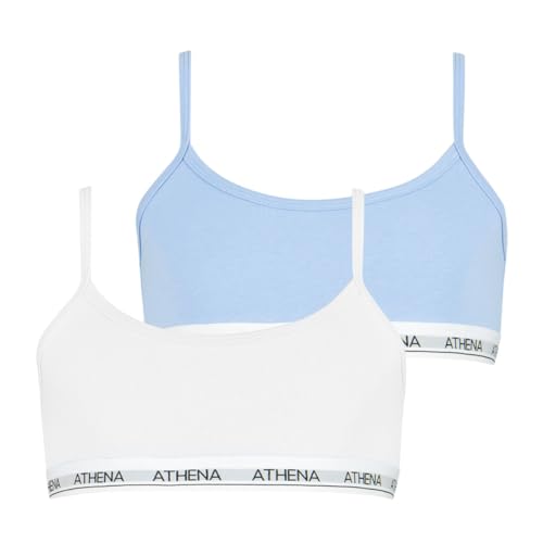 athena-douceur-coton-lot-2-brassi-res-fille-coton-modal image 6