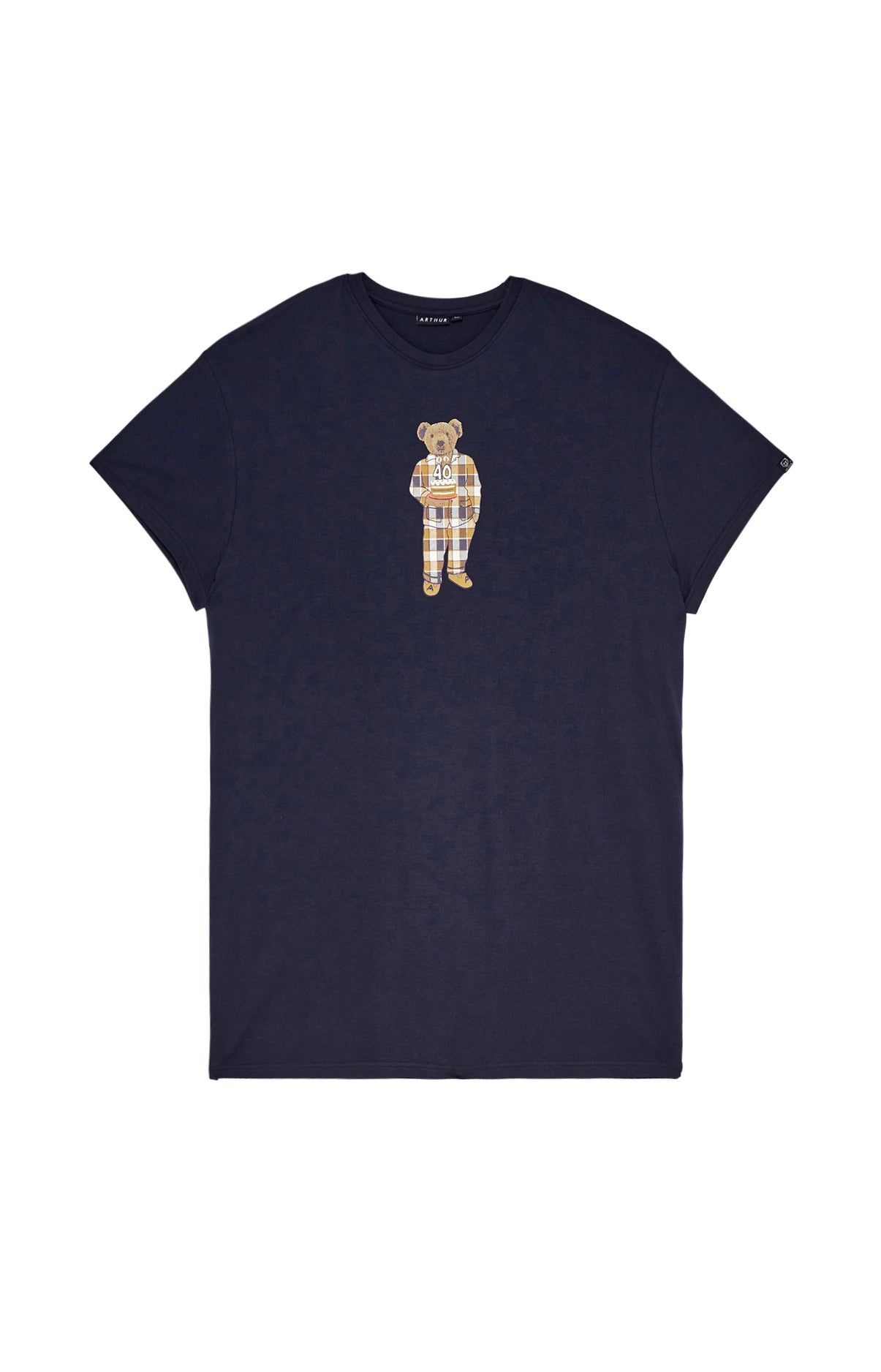 arthur-bob-maxi-happy-40-chemise-de-nuit-homme-nuit-tu-coton-bio image 3