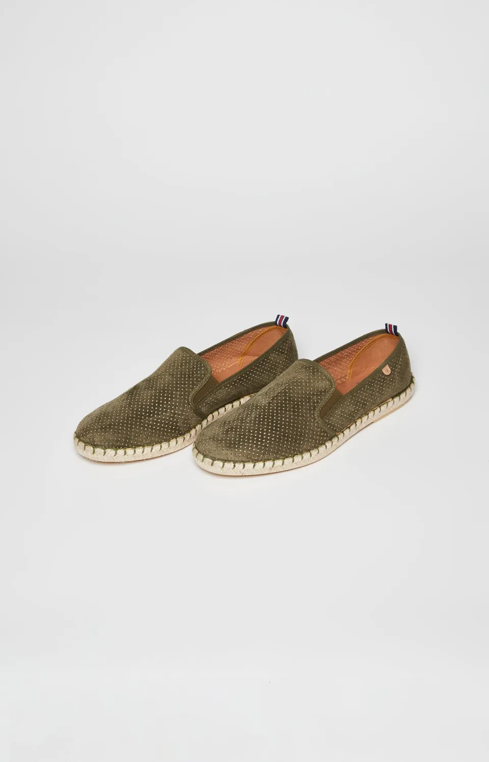 arthur-bob-espadrilles-homme-kaki-cuir-t image 1
