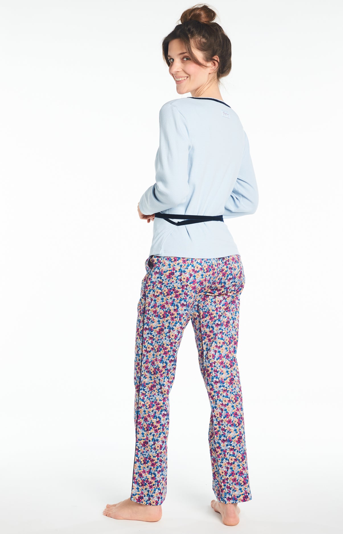 arthur-bob-ciel-cache-c-ur-femme-bleu-ciel-coton image 6
