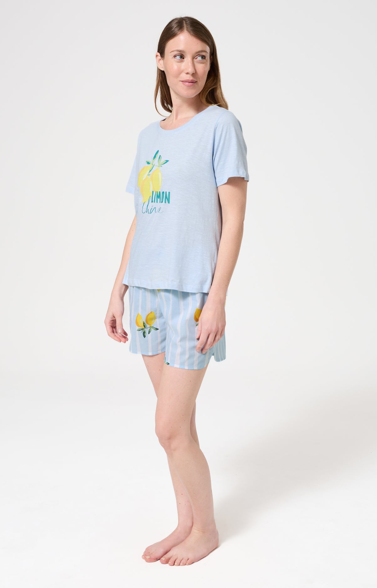 arthur-bob-lemon-ch-rie-pyjashort-femme-glac-coton-bio image 5