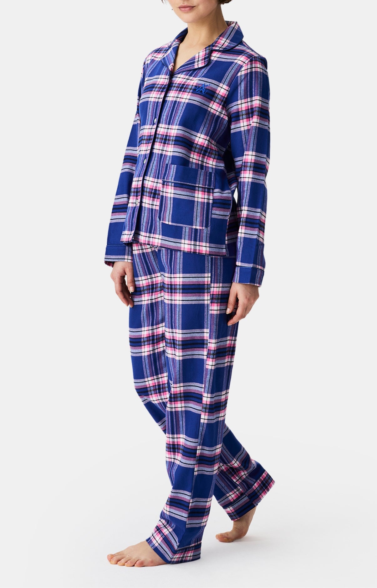 arthur-bob-romy-pyjama-femme-flanelle-roi-manches-longues image 4