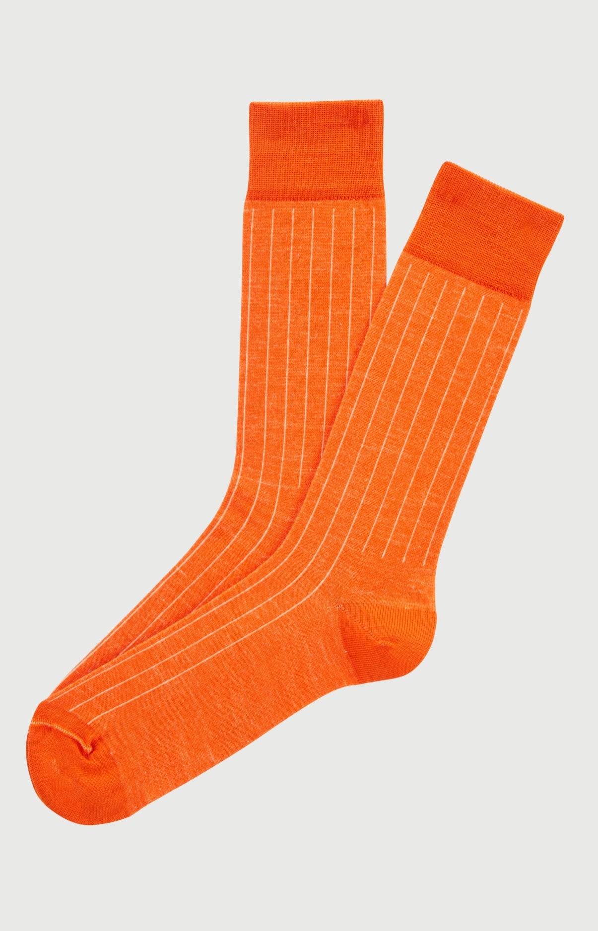 arthur-bob-orange-chaussettes-homme-laine-unies image 1
