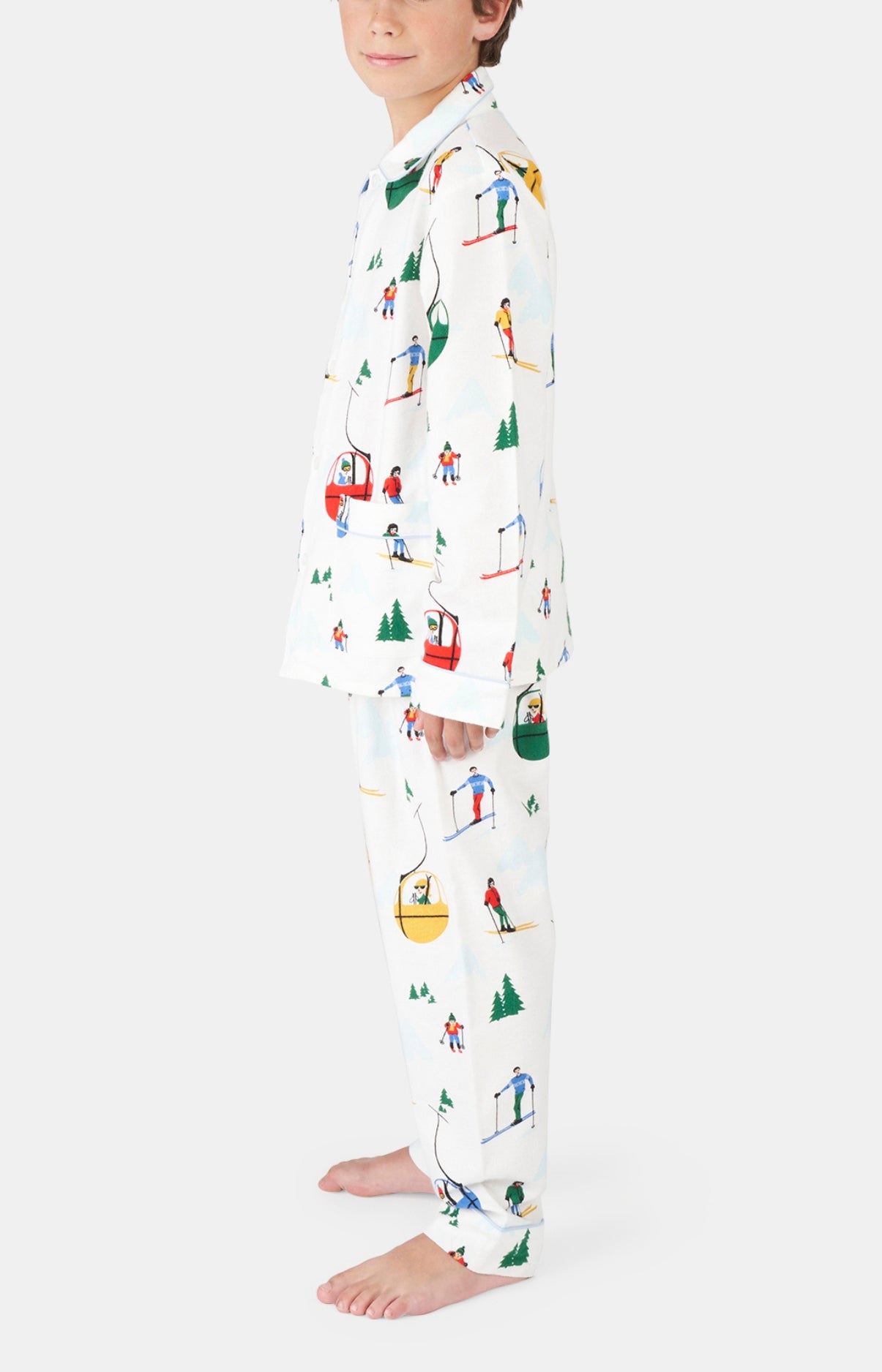arthur-bob-mont-pyjama-enfant-boutonn-blanc image 6