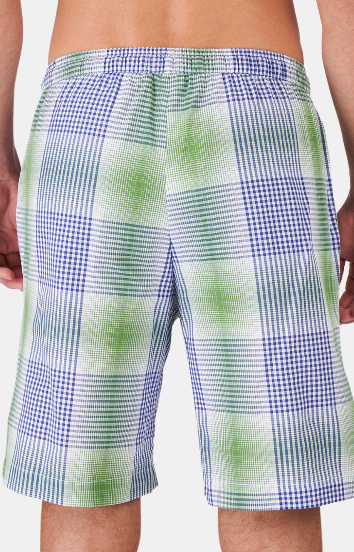 arthur-bob-short-rayures-coton-vert image 5