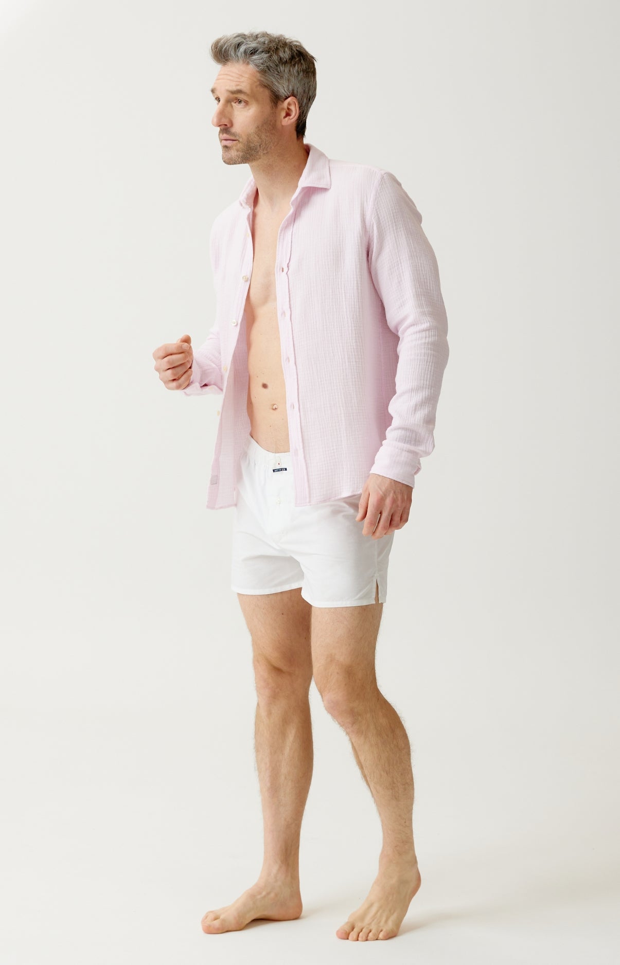 arthur-bob-rose-chemise-homme-gaze-de-coton image 4
