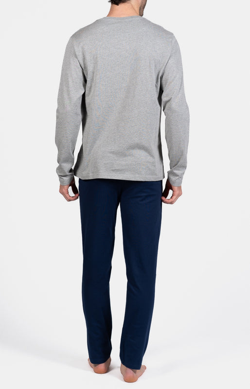 arthur-bob-glandeurs-pyjama-homme-coton-marine image 6