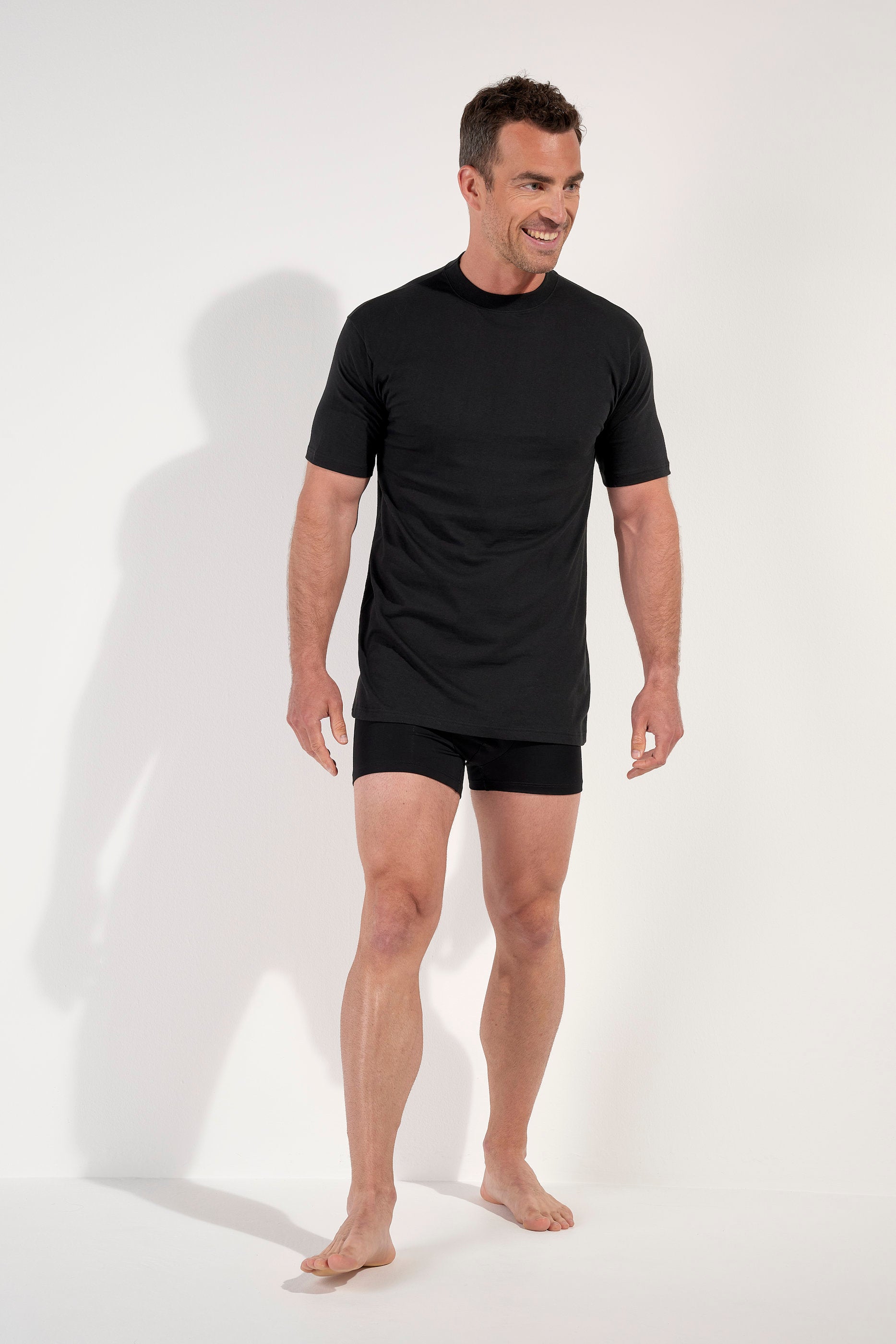 hom-supreme-cotton-harro-t-shirt-col-rond-noir image 3