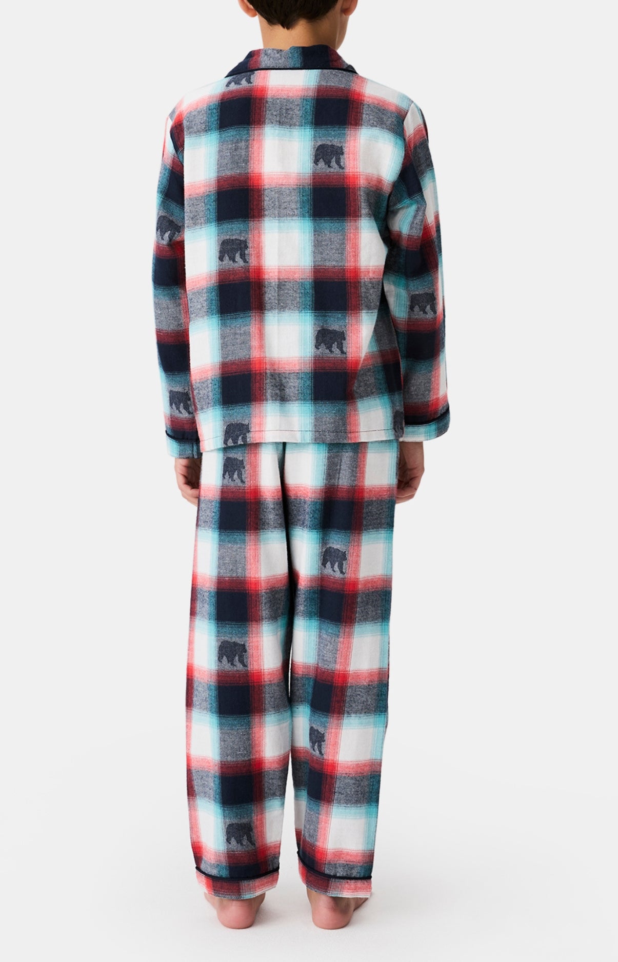 arthur-bob-pyjama-bouton-enfant-ours-bear-flanelle image 6