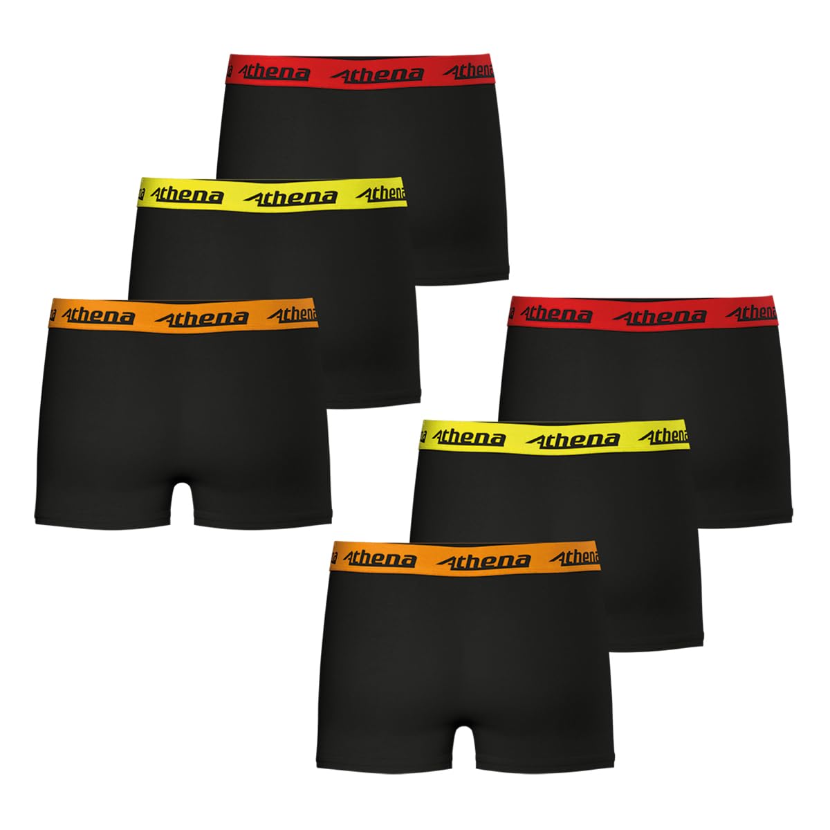 athena-ecopack-boxer-gar-on-16-ans-lot-6-coton-stretch image 3
