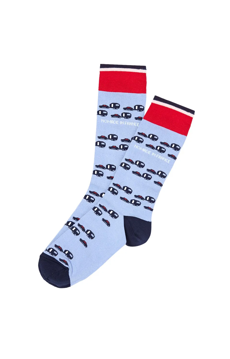 arthur-bob-nomade-chaussettes-azur-coton-40-46 image 1