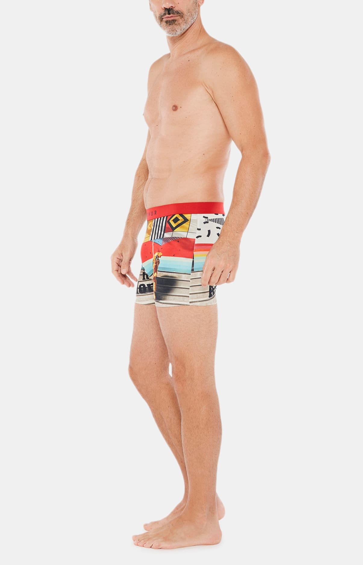 arthur-bob-espace-boxer-homme-coton-multicolore image 5