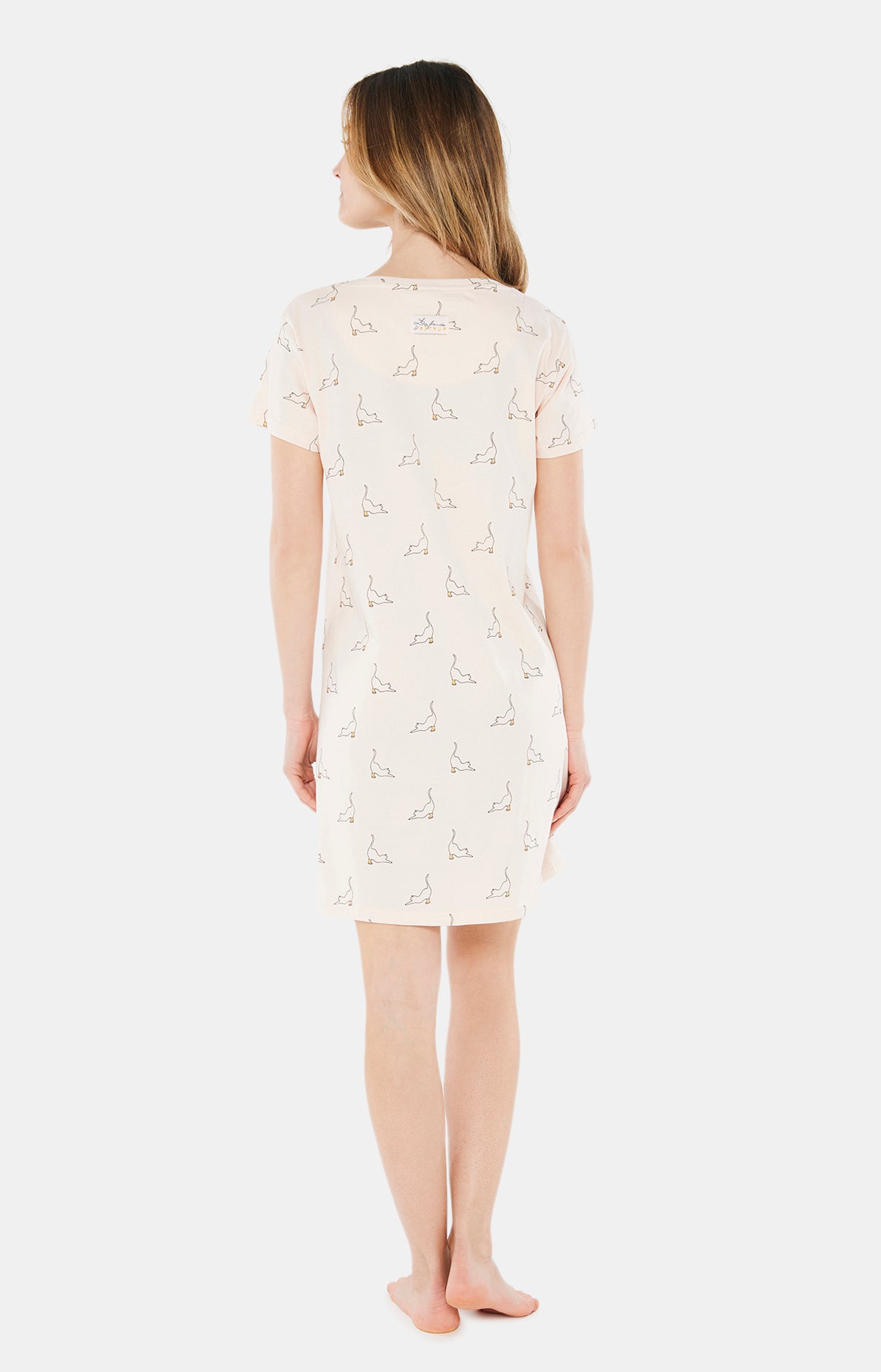 arthur-bob-chat-beaut-chemise-de-nuit-poudre-coton image 4