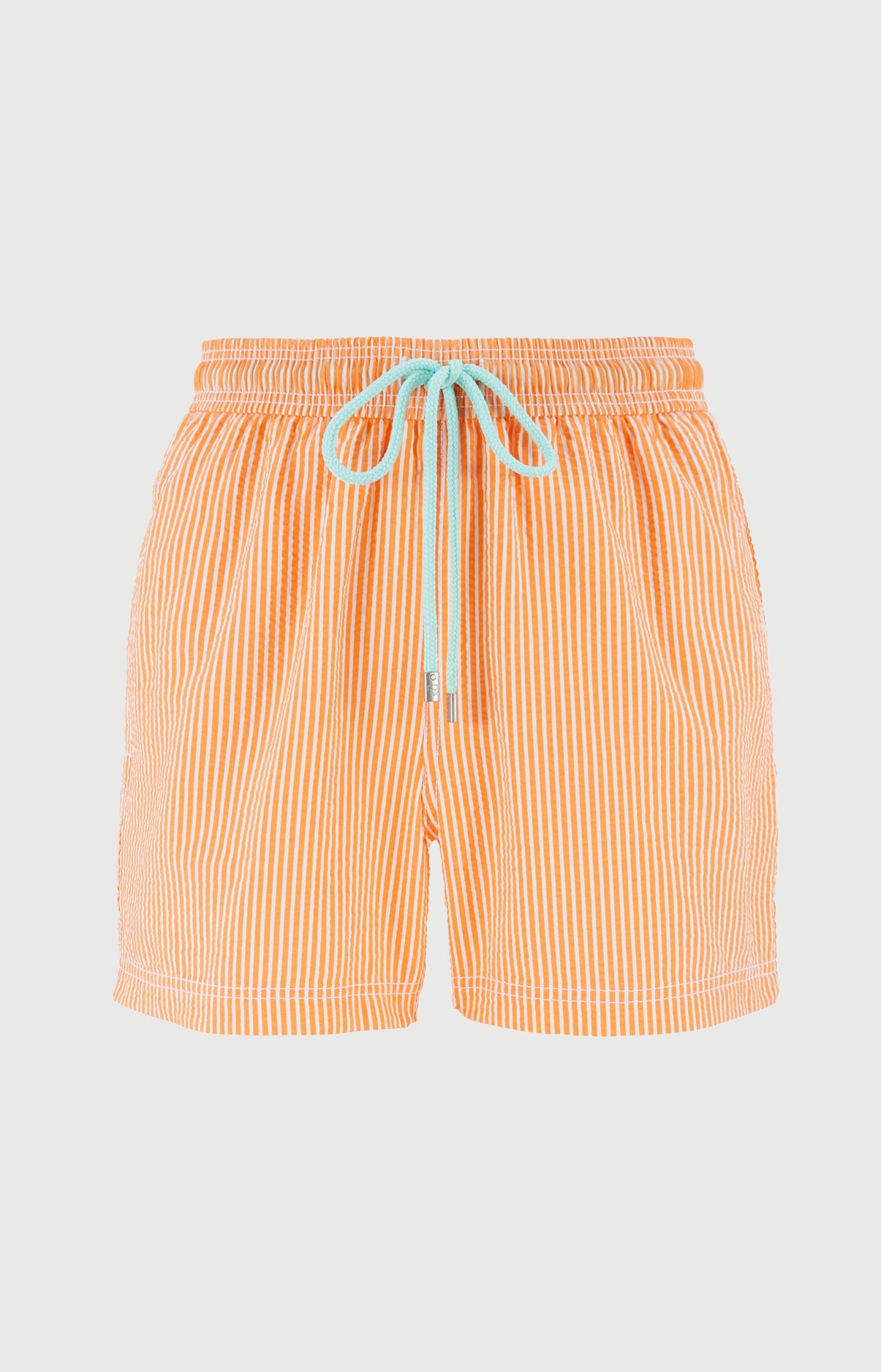 arthur-bob-short-de-bain-benjamin-orange-rayures-homme image 3