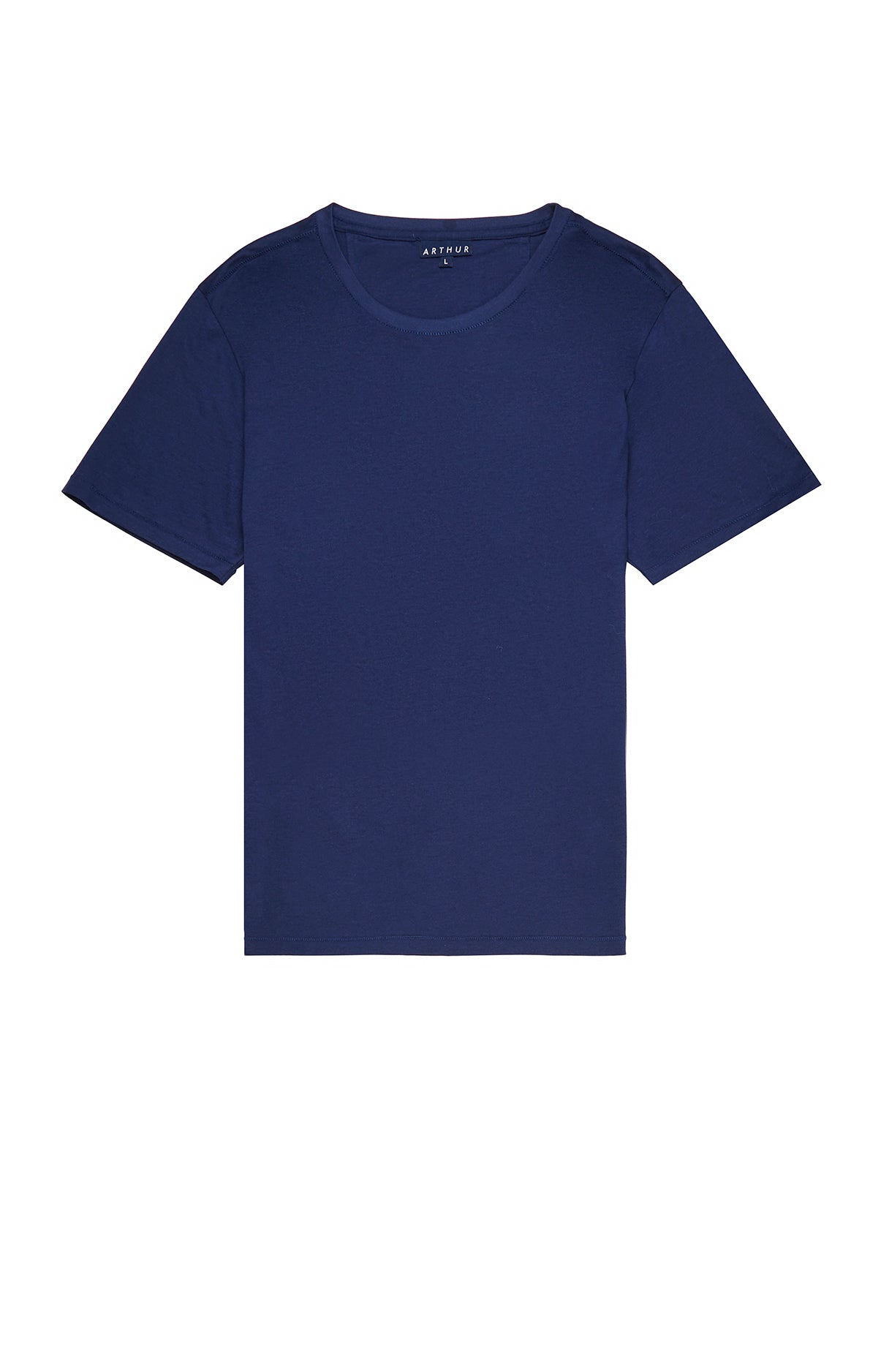 arthur-bob-tee-shirt-coton-pima-t-shirt-homme-marine image 3