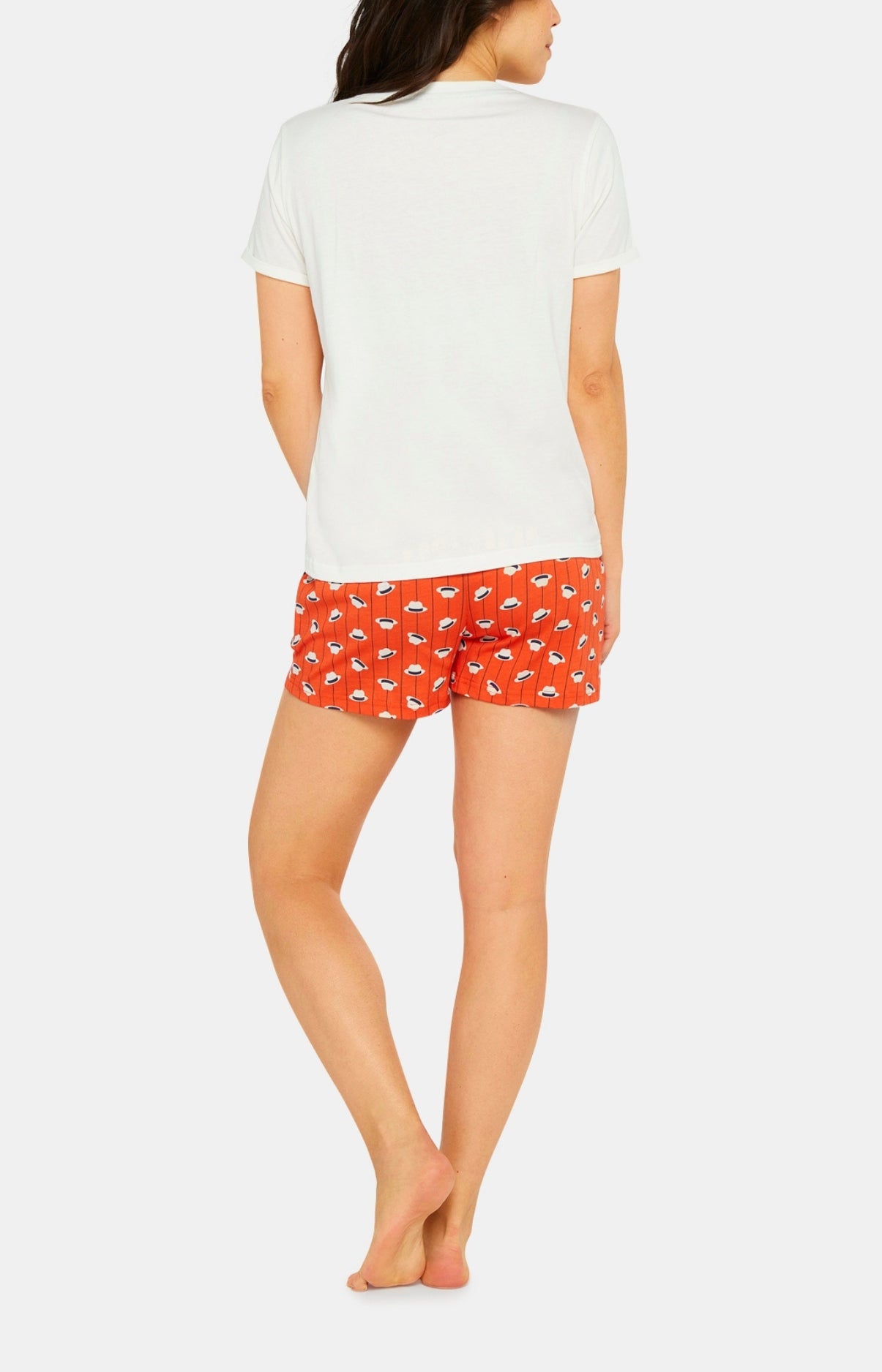 arthur-bob-pyjashort-femme-coton-bio-terre-roland-garros image 5