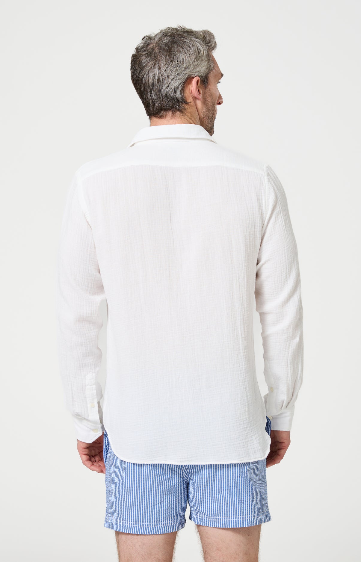 arthur-white-chemise-gaze-coton-homme-blanc image 5