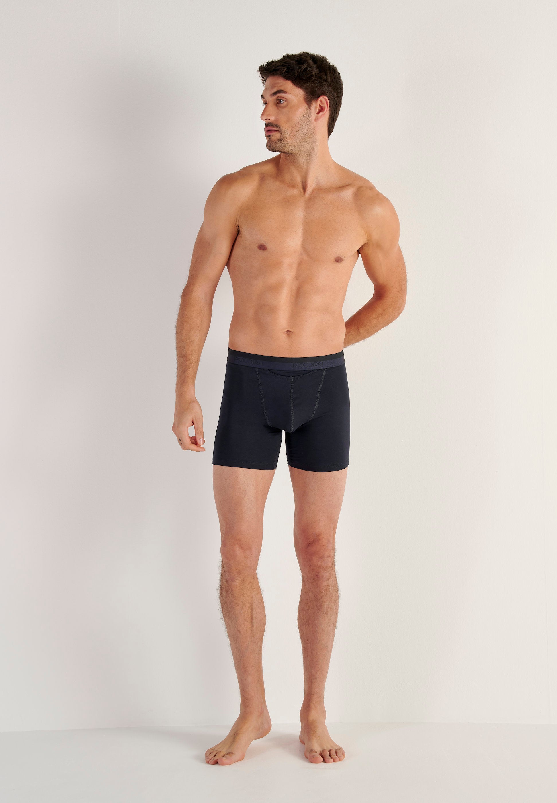 hom-ho1-long-boxer-brief-modal-navy-ouverture-horizontale image 4