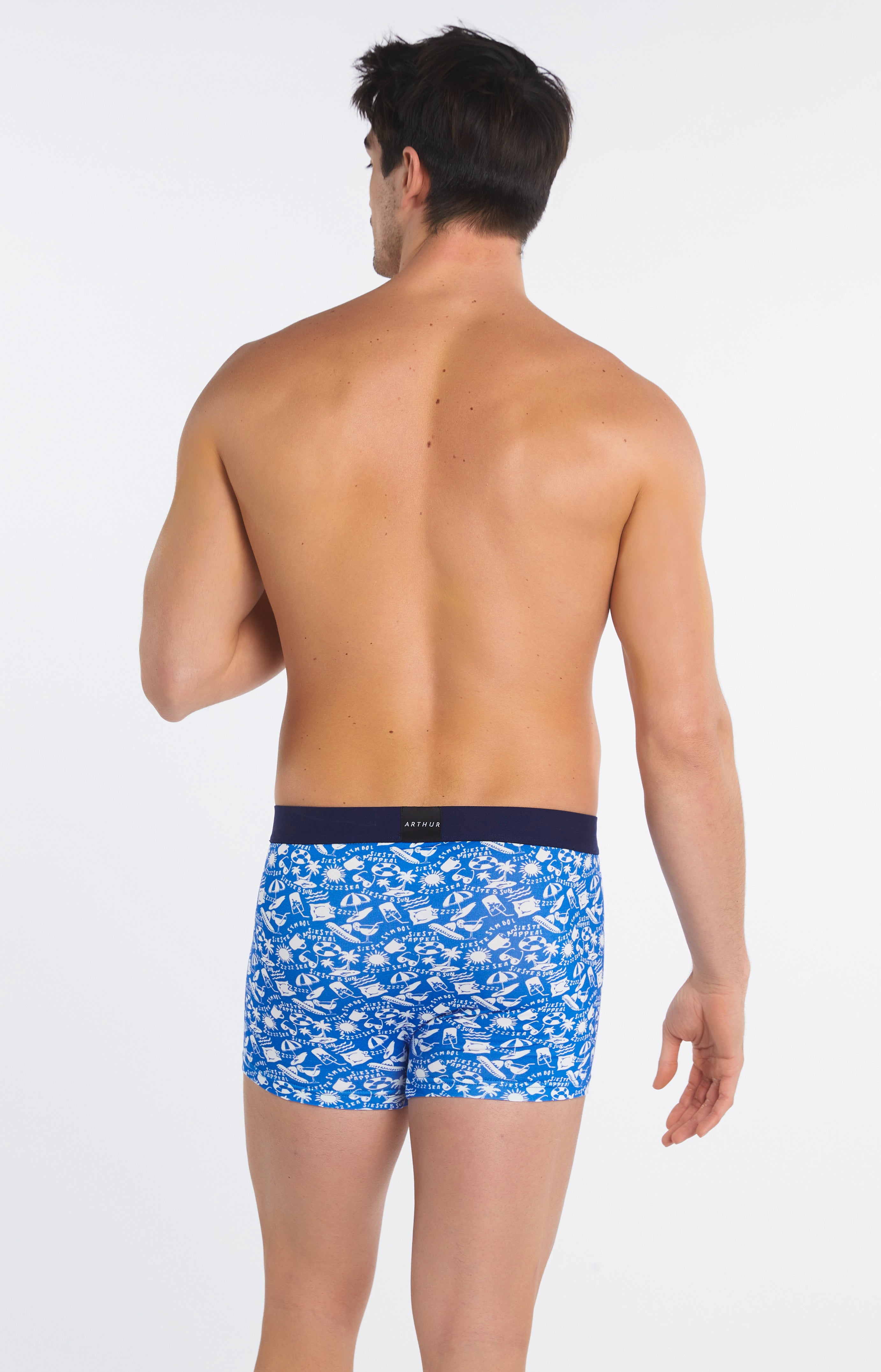 arthur-bob-symbole-boxer-coton-bio-bleu-roi-xl image 5