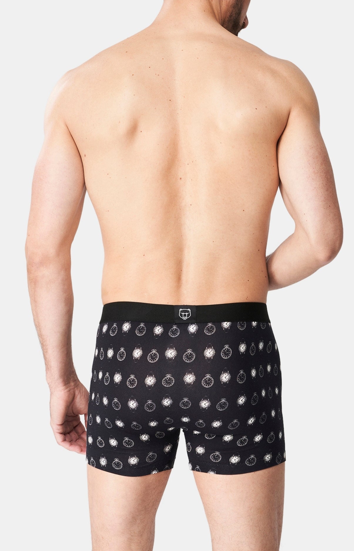 arthur-bob-a-l-heure-boxer-coton-bio-noir-taille-l image 5