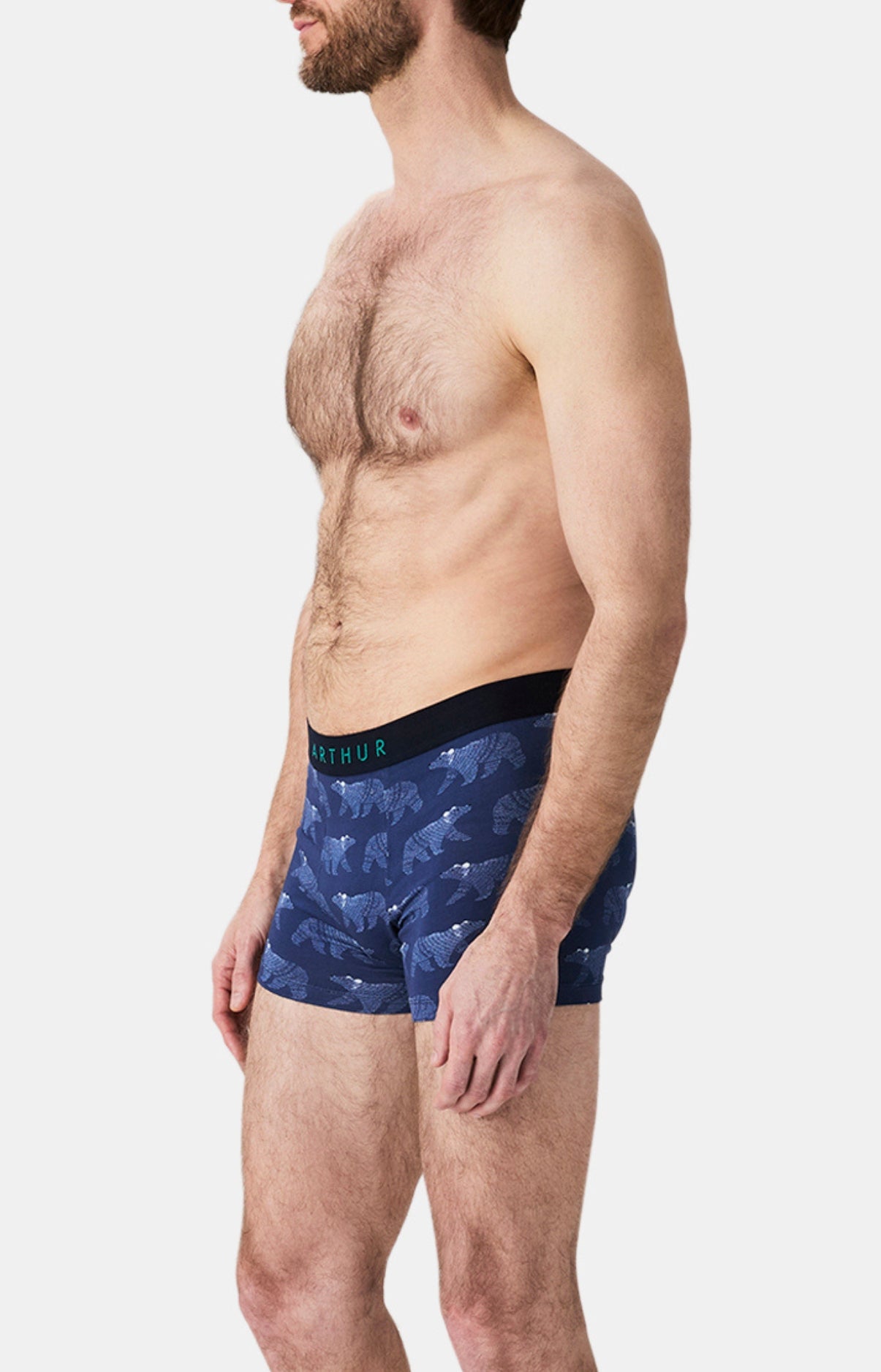 arthur-bob-nuit-polaire-boxer-marine-coton-bio image 5