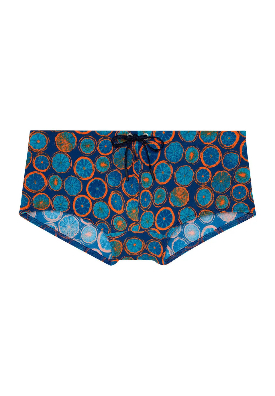 hom-trapani-short-de-bain-homme-bleu-marine-imprim image 1