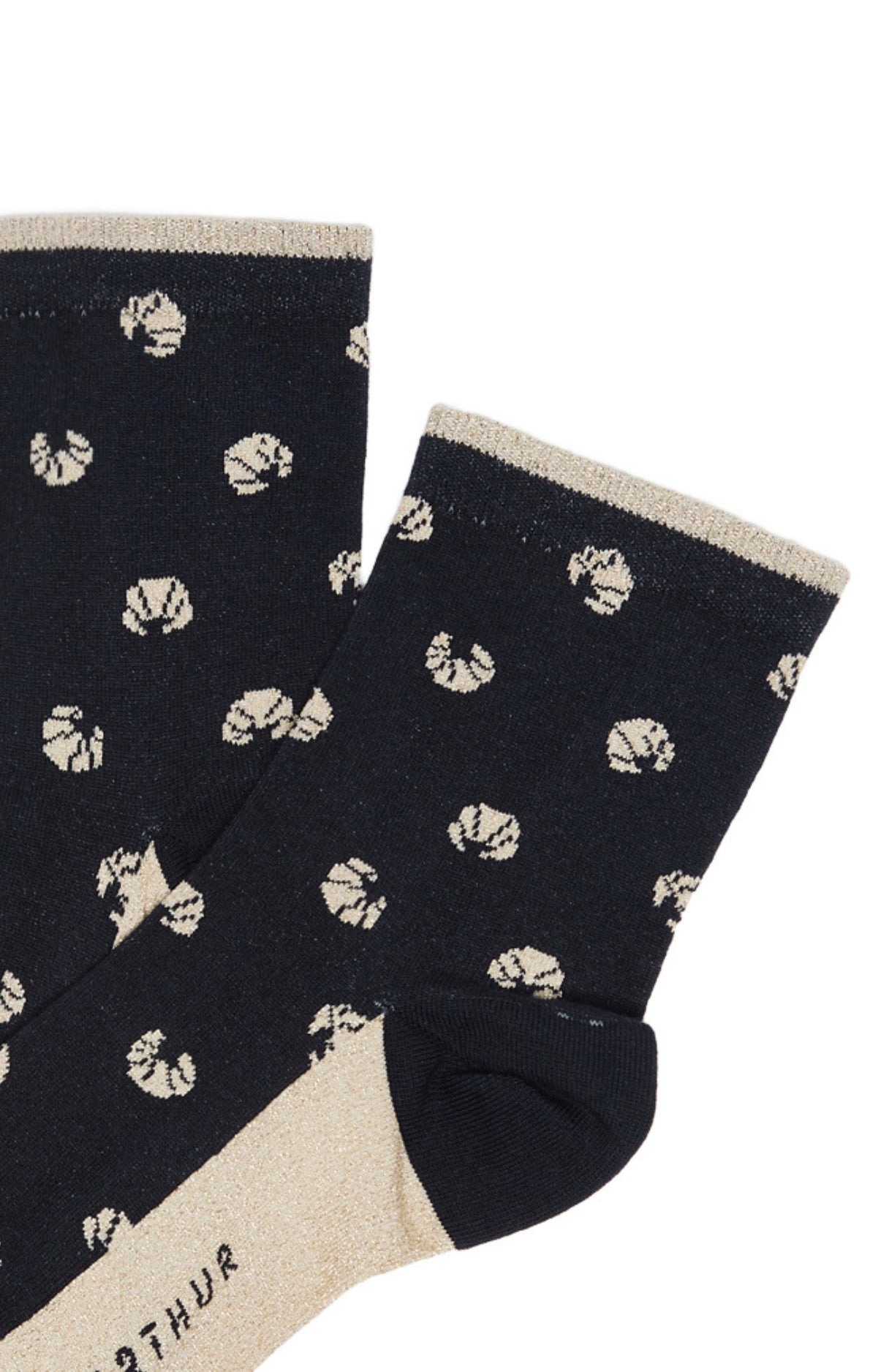 arthur-bob-croissant-chaussettes-coton-nuit-36-40 image 2