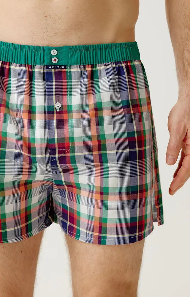 arthur-le-club-n-1249-cale-on-homme-multicolore-coton-bio image 1