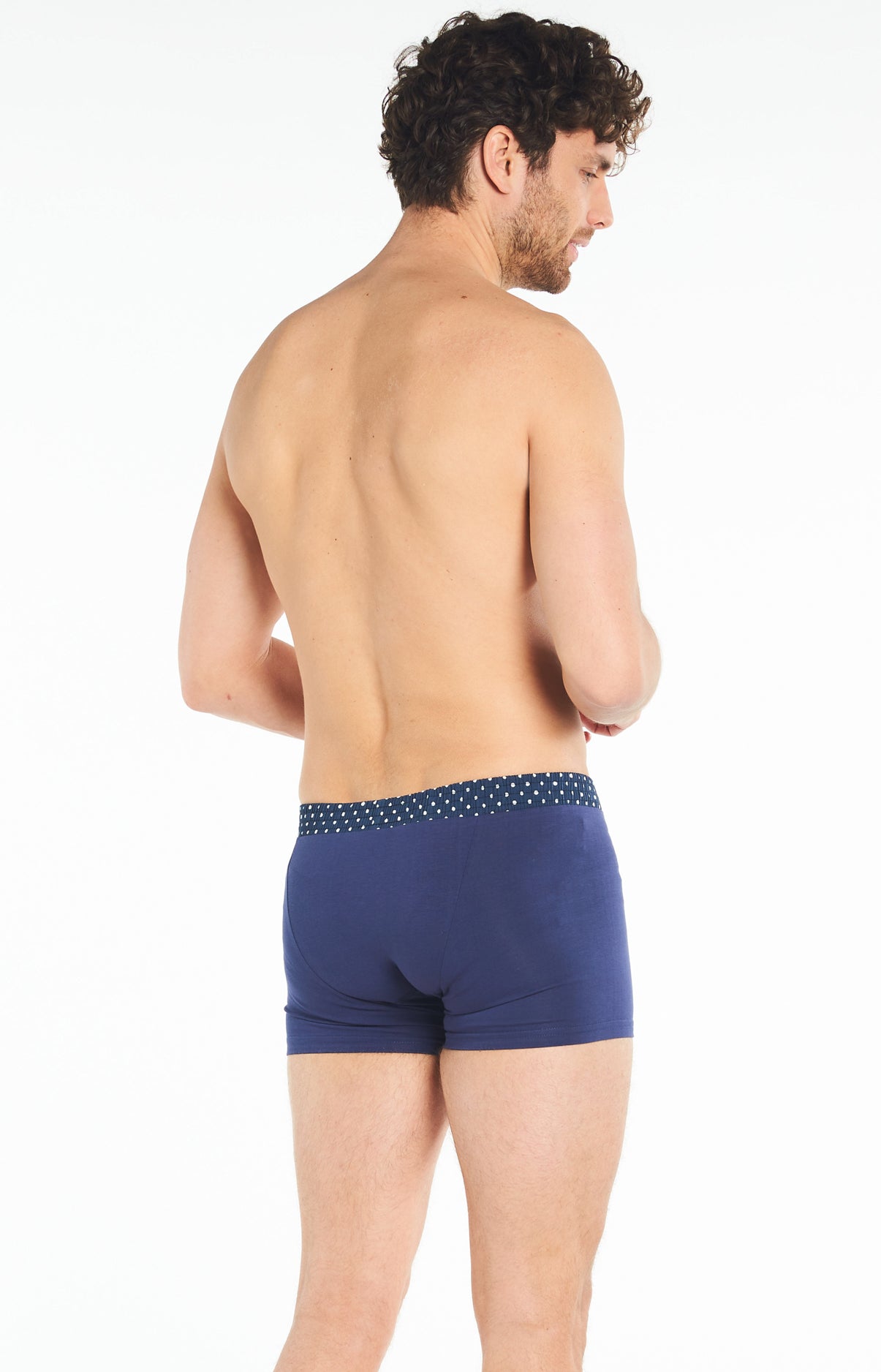 arthur-bob-boxer-club-boxer-homme-marine-stretch image 6