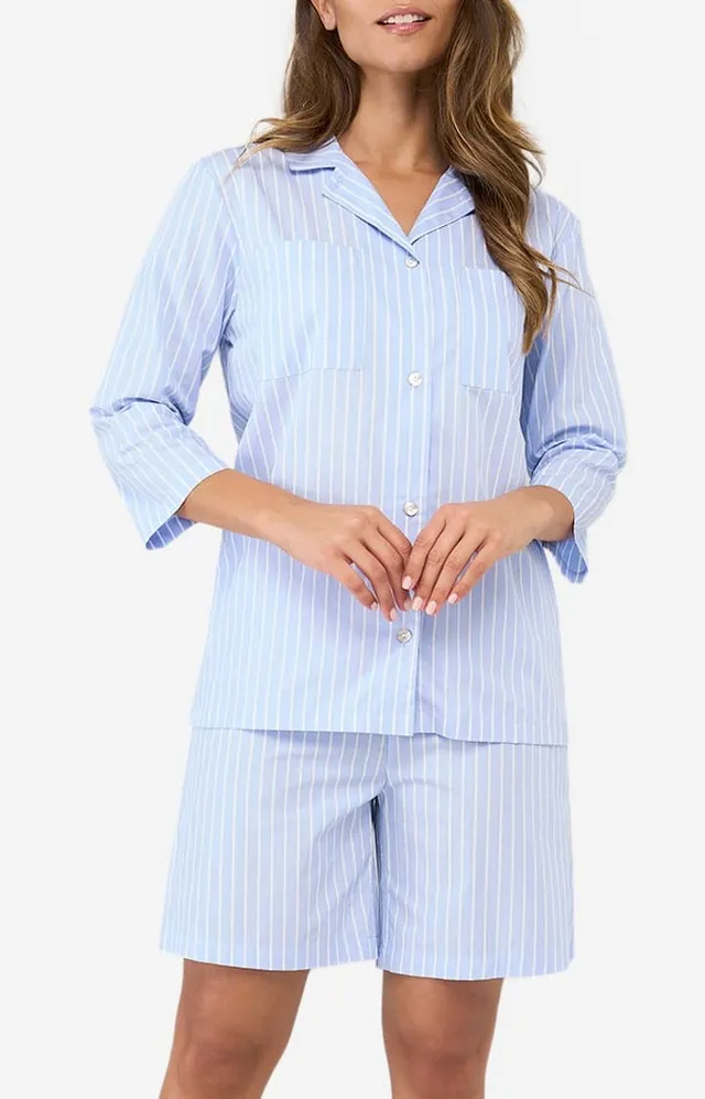 arthur-bob-pyjama-court-mona-pyjama-femme-bleu-ray image 1