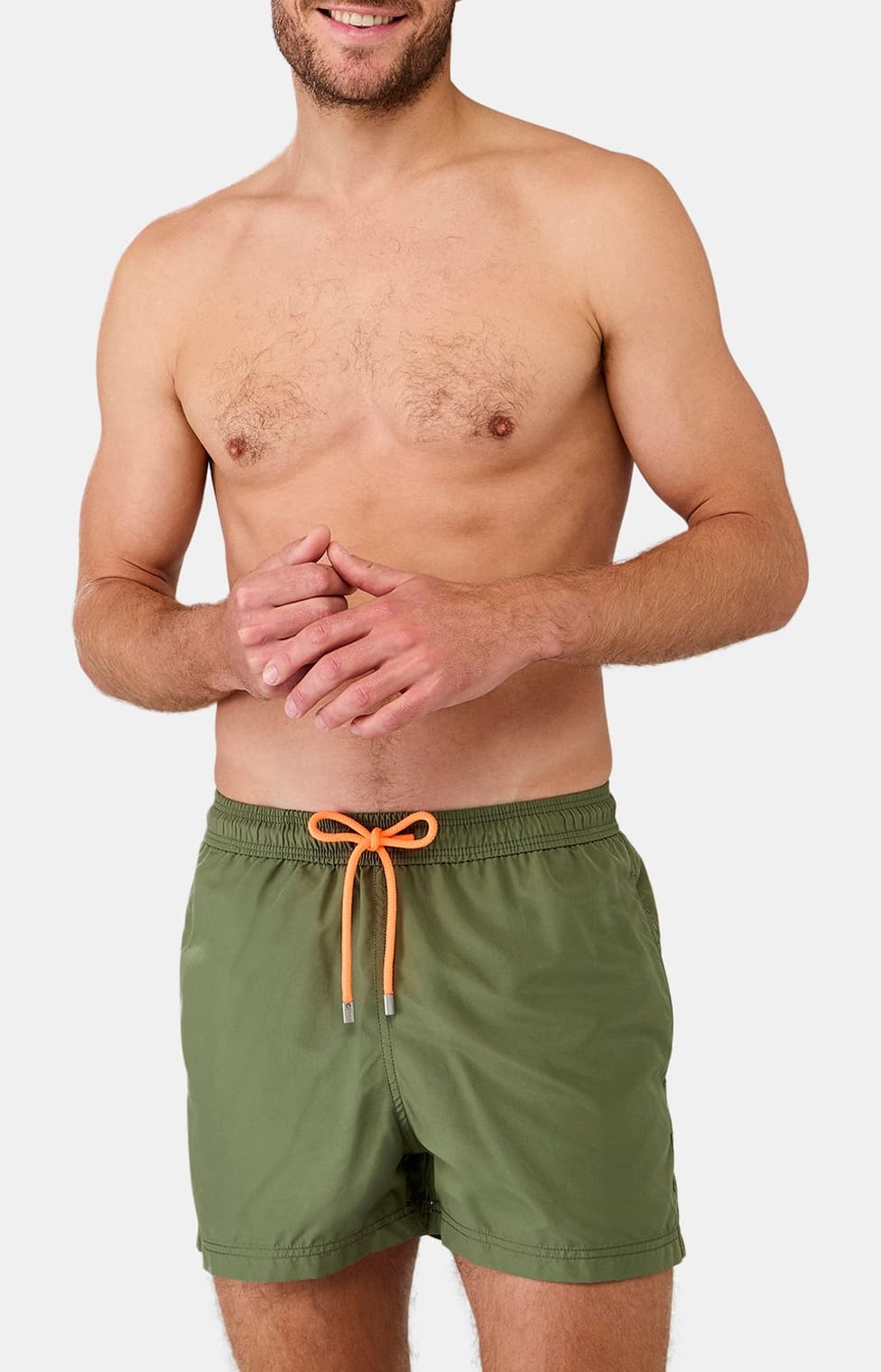 arthur-bob-short-de-bain-homme-polyester-recycl-kaki image 1