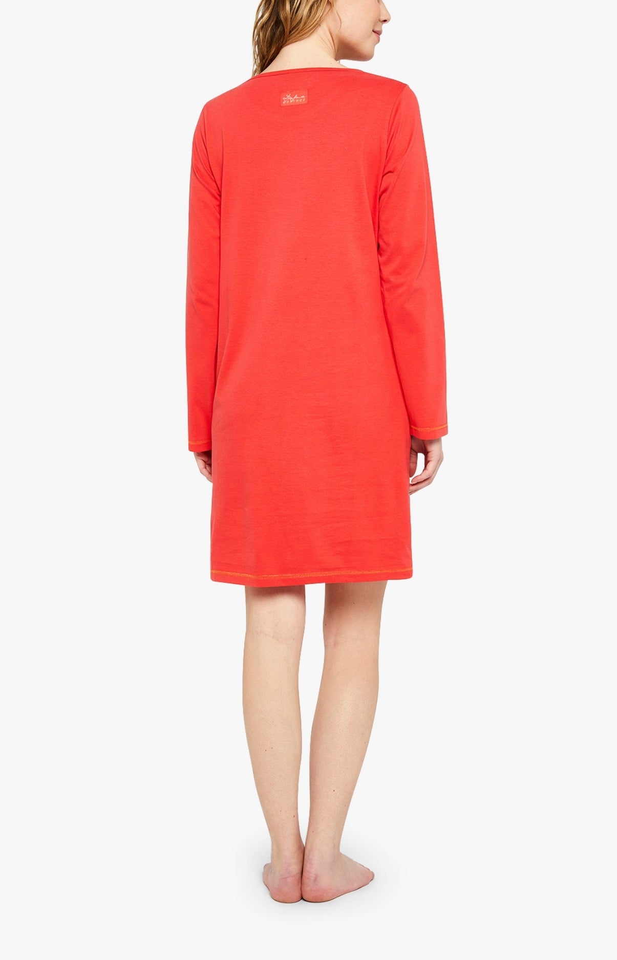 arthur-bob-matin-glace-chemise-de-nuit-femme-rouge image 5