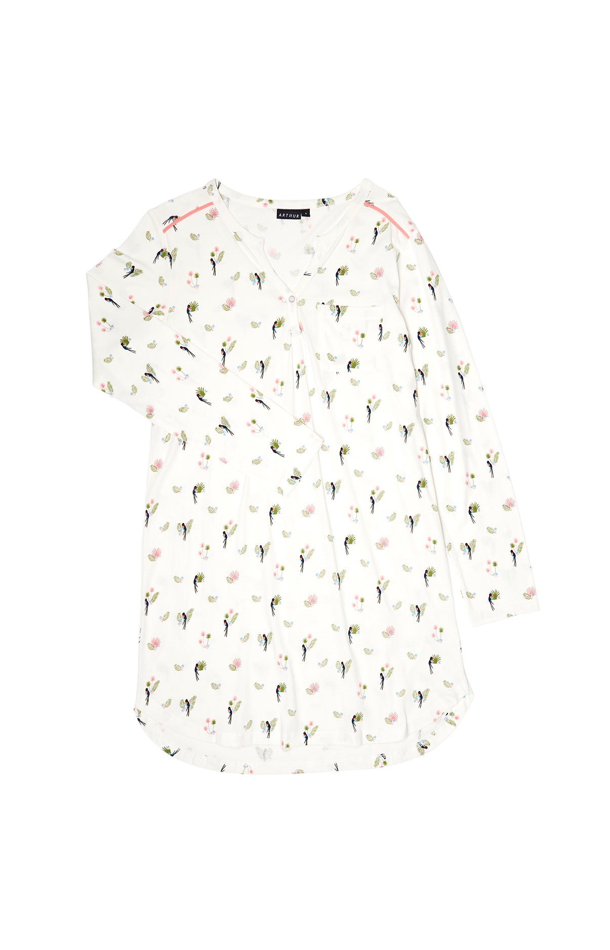 arthur-bob-birdie-liquette-coton-bio-blanc image 3