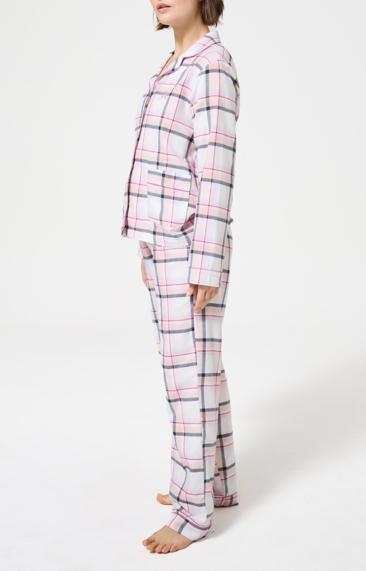 arthur-bob-pyjama-lola-rose-flanelle-coton-boutonn-femme image 4