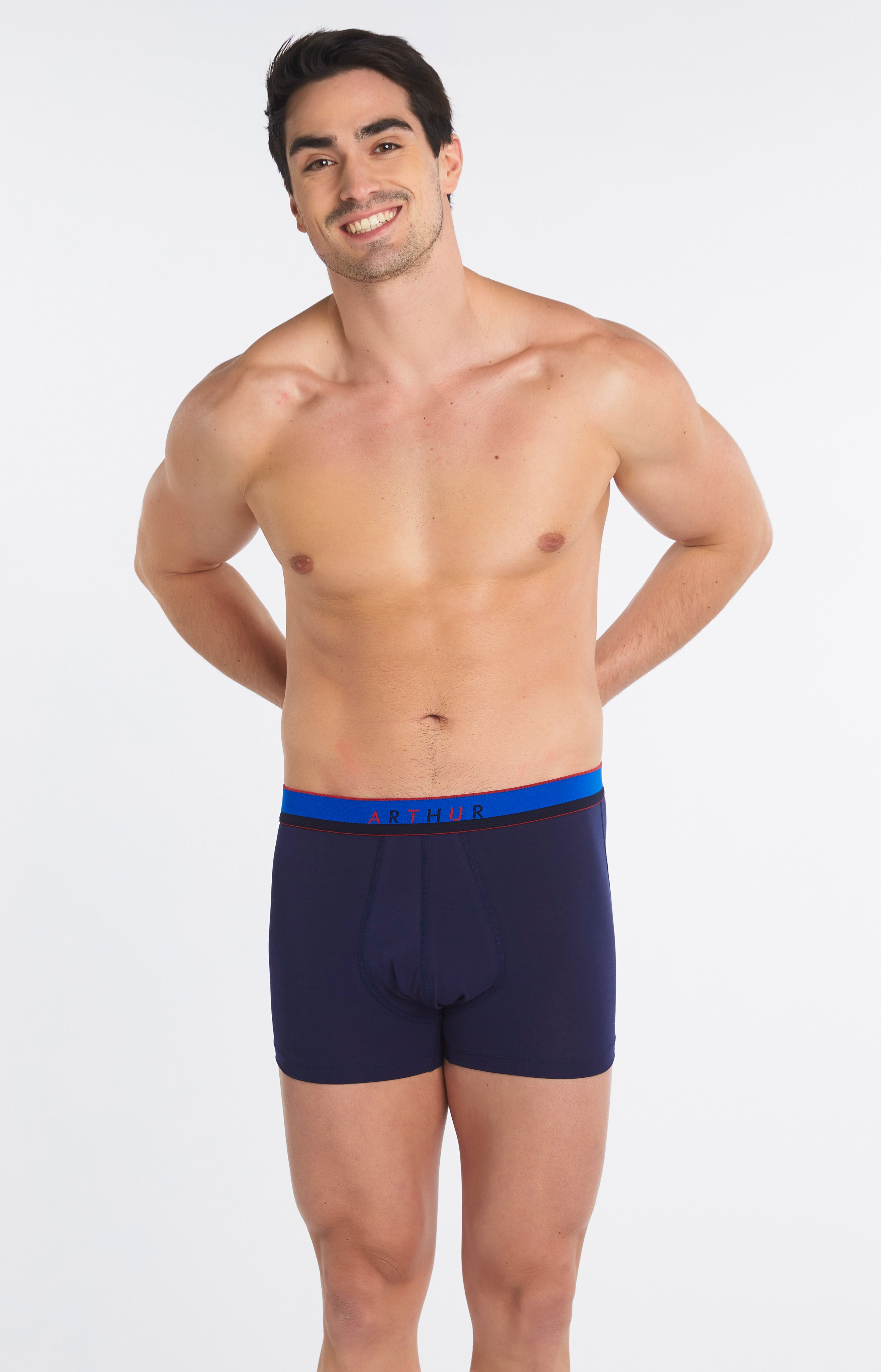 arthur-bob-slippe-uni-boxer-homme-nuit-coton-bio image 1