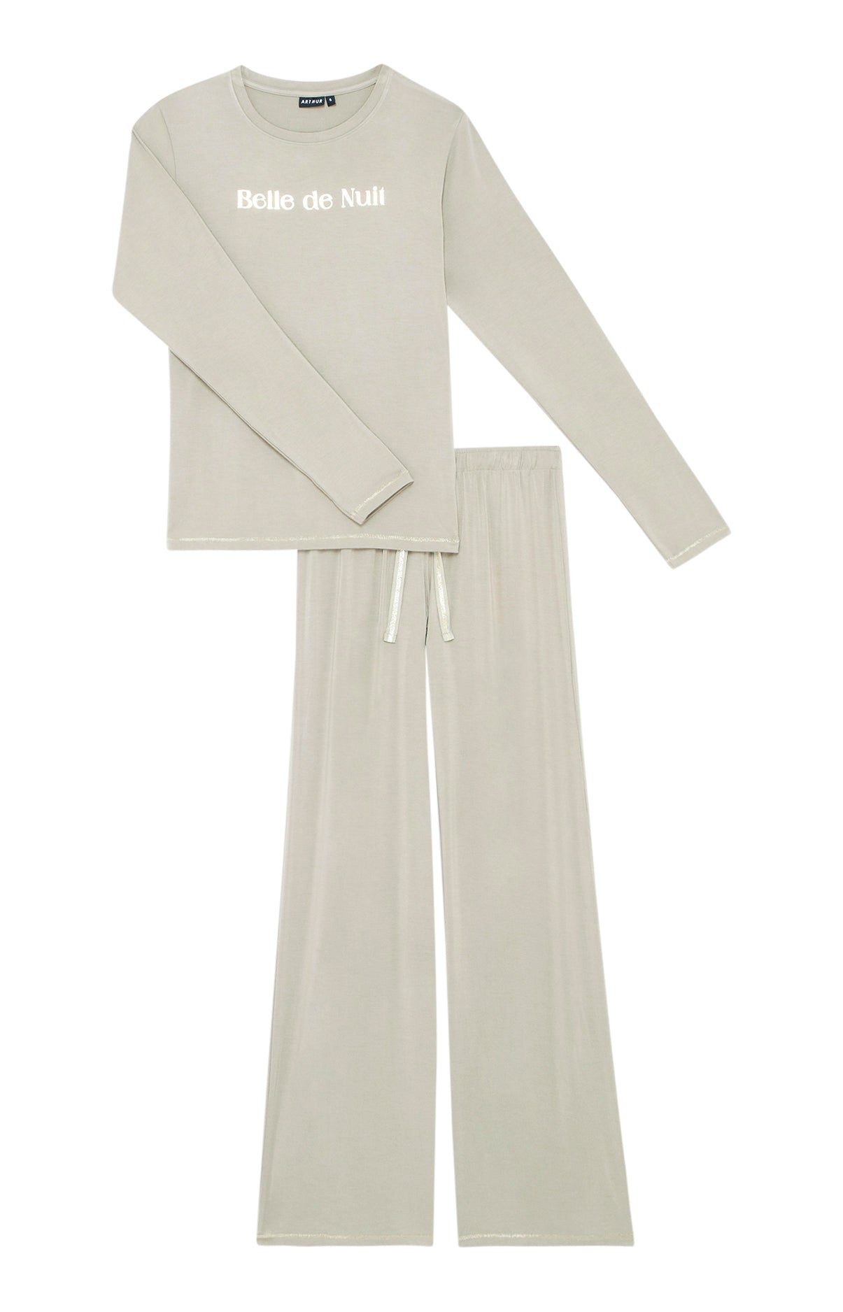 arthur-bob-belle-de-nuit-pyjama-modal-tilleul image 3