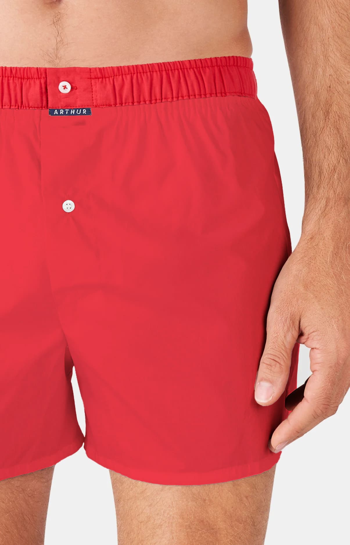 arthur-le-club-louis-cale-on-homme-coton-rouge image 1