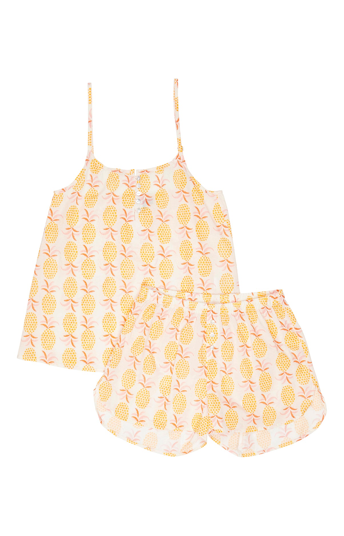 arthur-bob-caraco-short-ananas-soleil-s-voile-coton image 3
