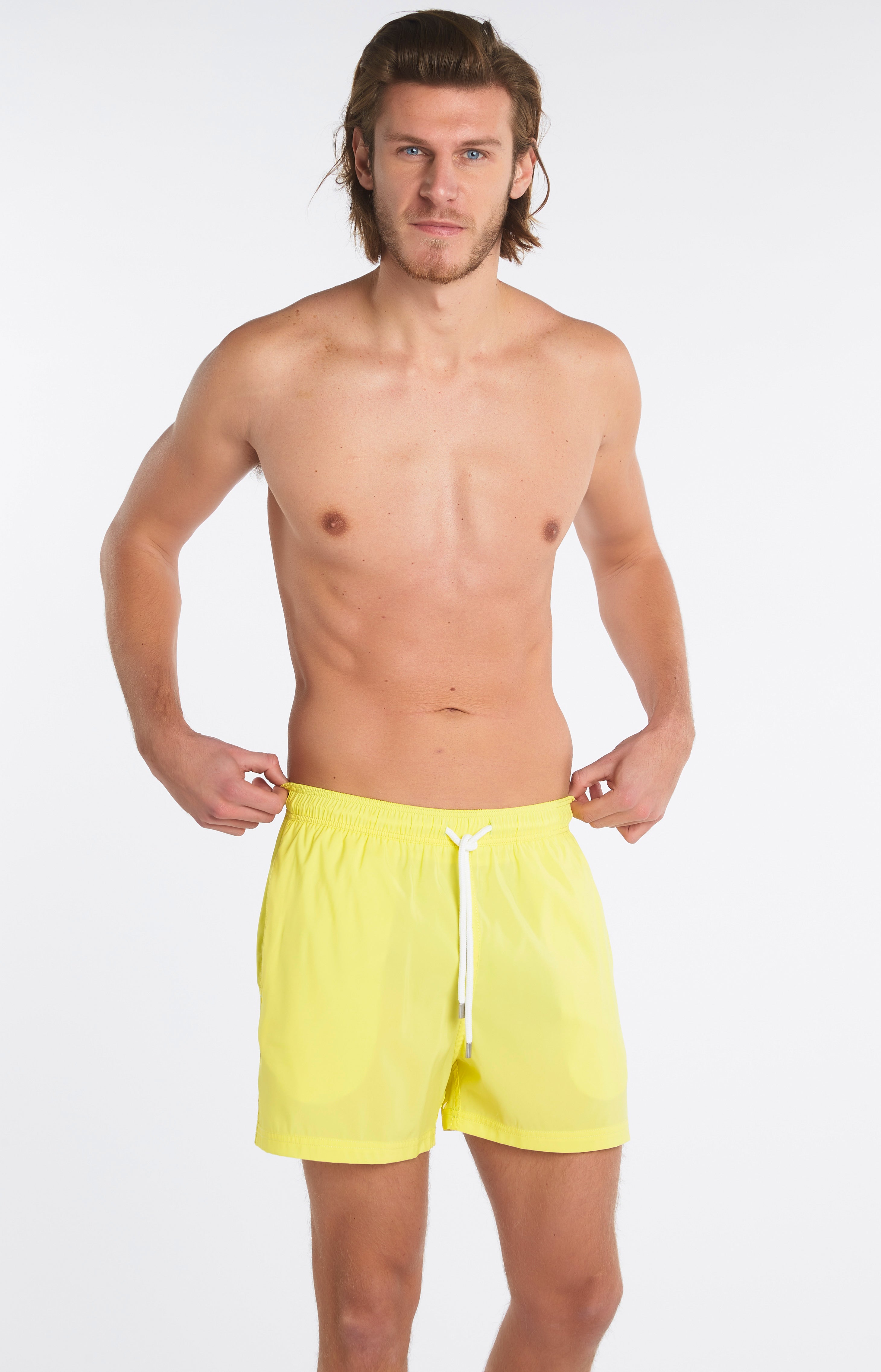 arthur-bob-short-de-bain-homme-vanille-polyester-recycl image 1