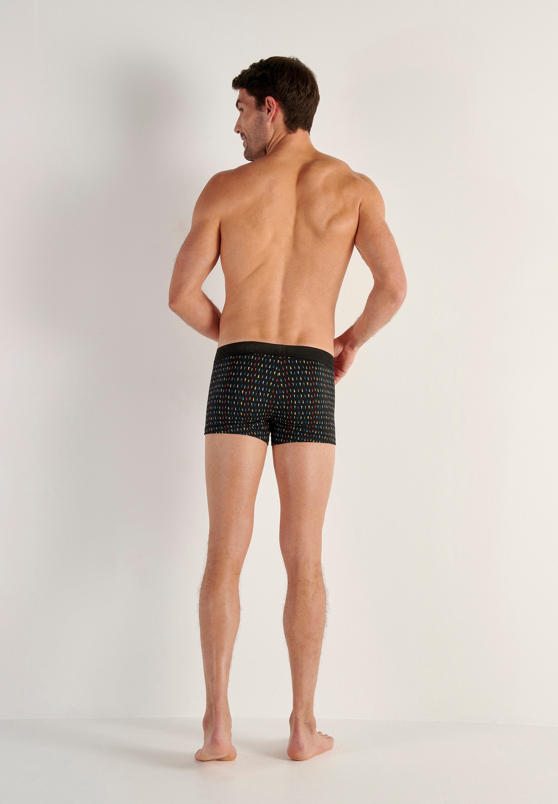 hom-ho1-rolling-boxer-homme-noir-imprim-coton-modal image 6