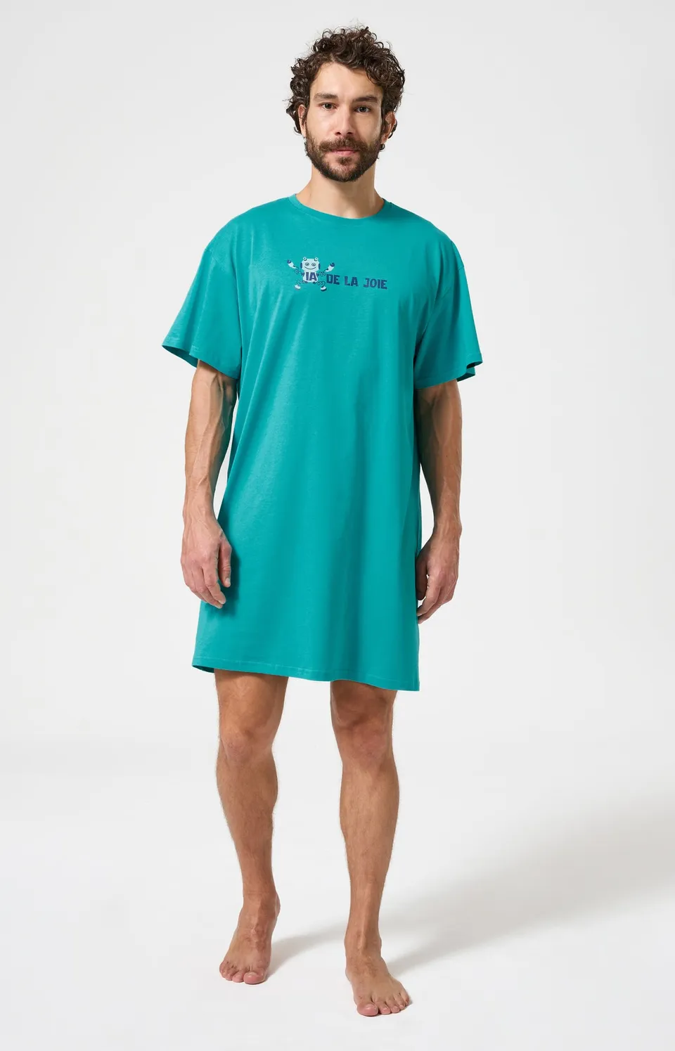 arthur-bob-ia-de-la-joie-maxi-tee-shirt-jade image 1
