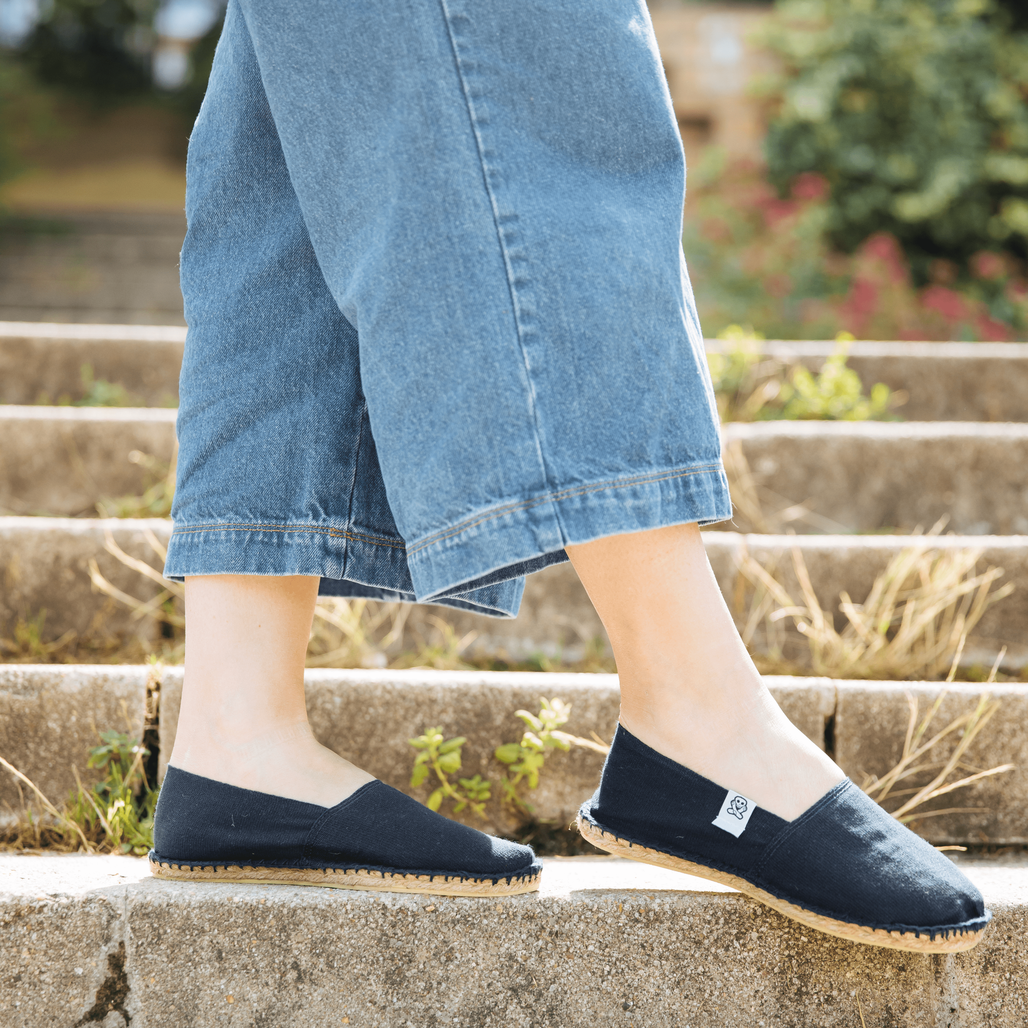 archiduchesse-sport-bleu-marine-espadrilles-bleu-marine-42-coton image 2