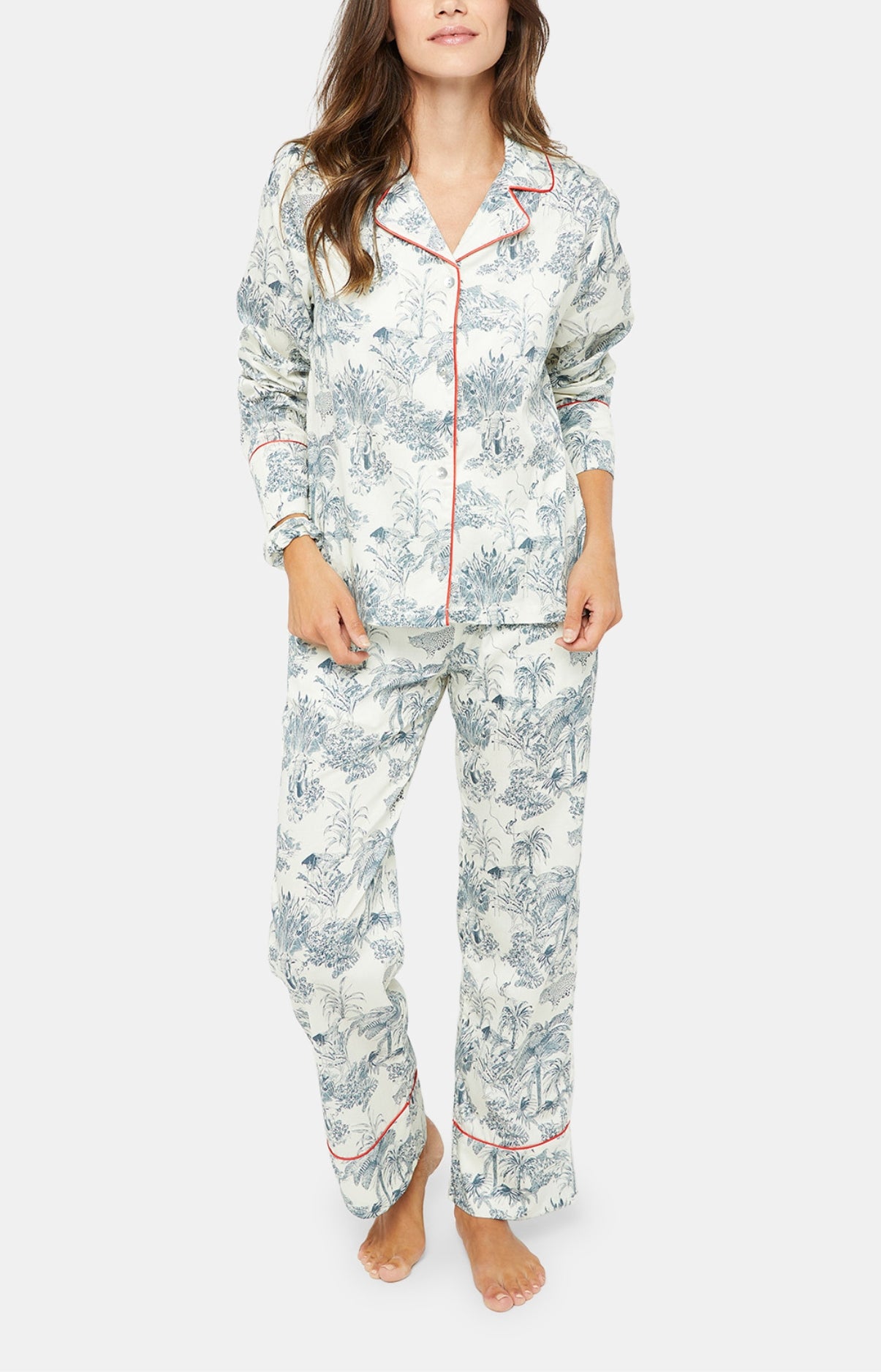 arthur-bob-jouy-pyjama-boutonn-gris-l-manches-longues image 2
