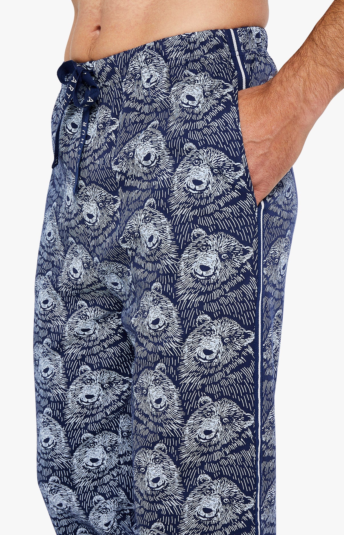 arthur-bob-ours-pyjama-homme-marine image 5