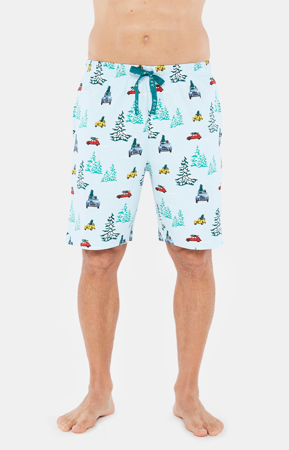 arthur-bob-2cv-pyjashort-homme-glace-coton-bio image 5