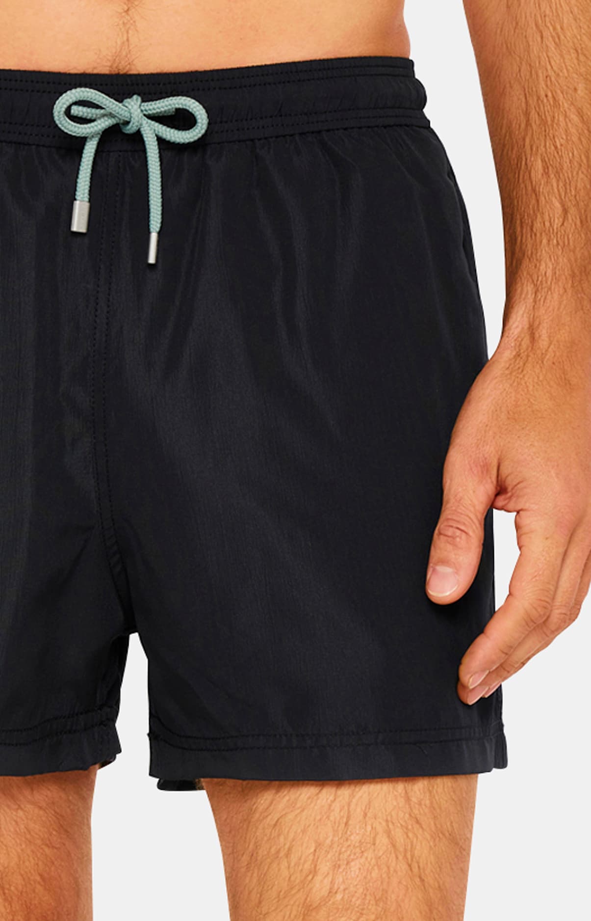 arthur-bob-short-de-bain-homme-noir-polyester-recycl image 2