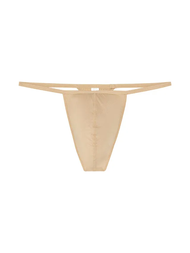 hom-plume-g-string-string-homme-chair-microfibre image 1
